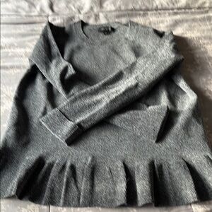 Elegant Gray Women's Sweater